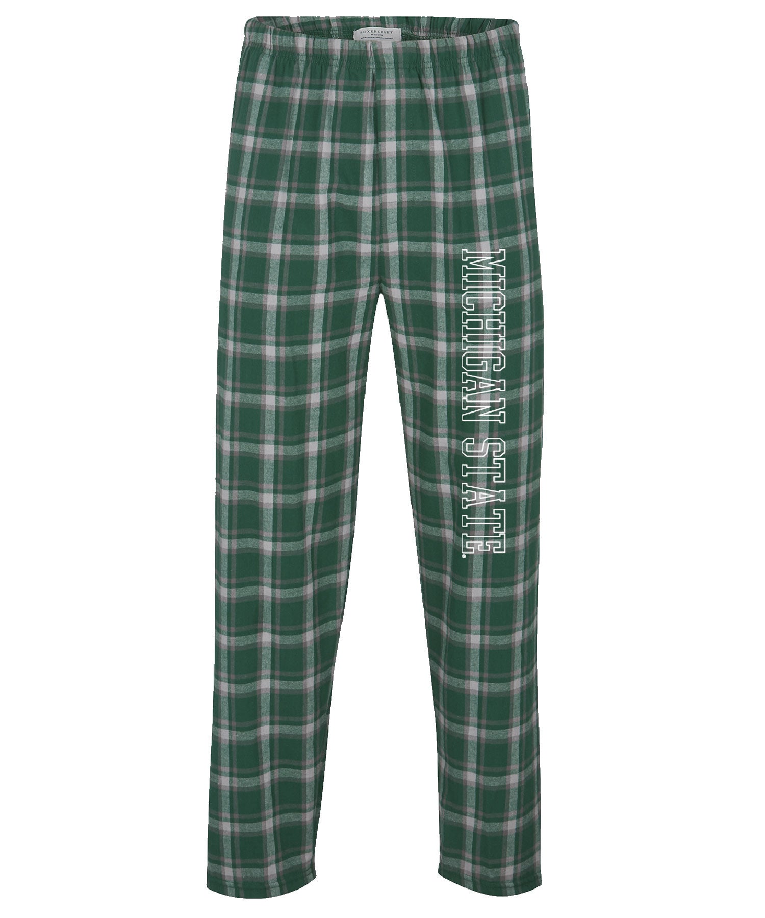 Men s Michigan State University Harley Flannel Pant Boxercraft