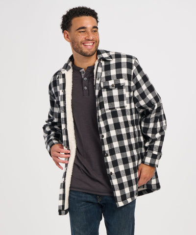 black/white buffalo plaid