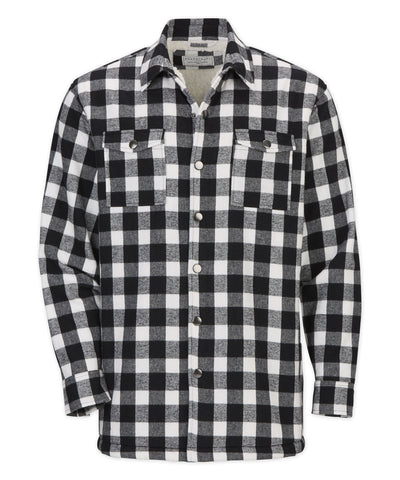 black/white buffalo plaid