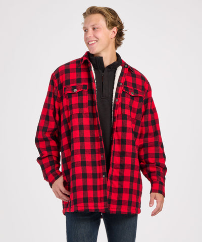 red/black buffalo plaid