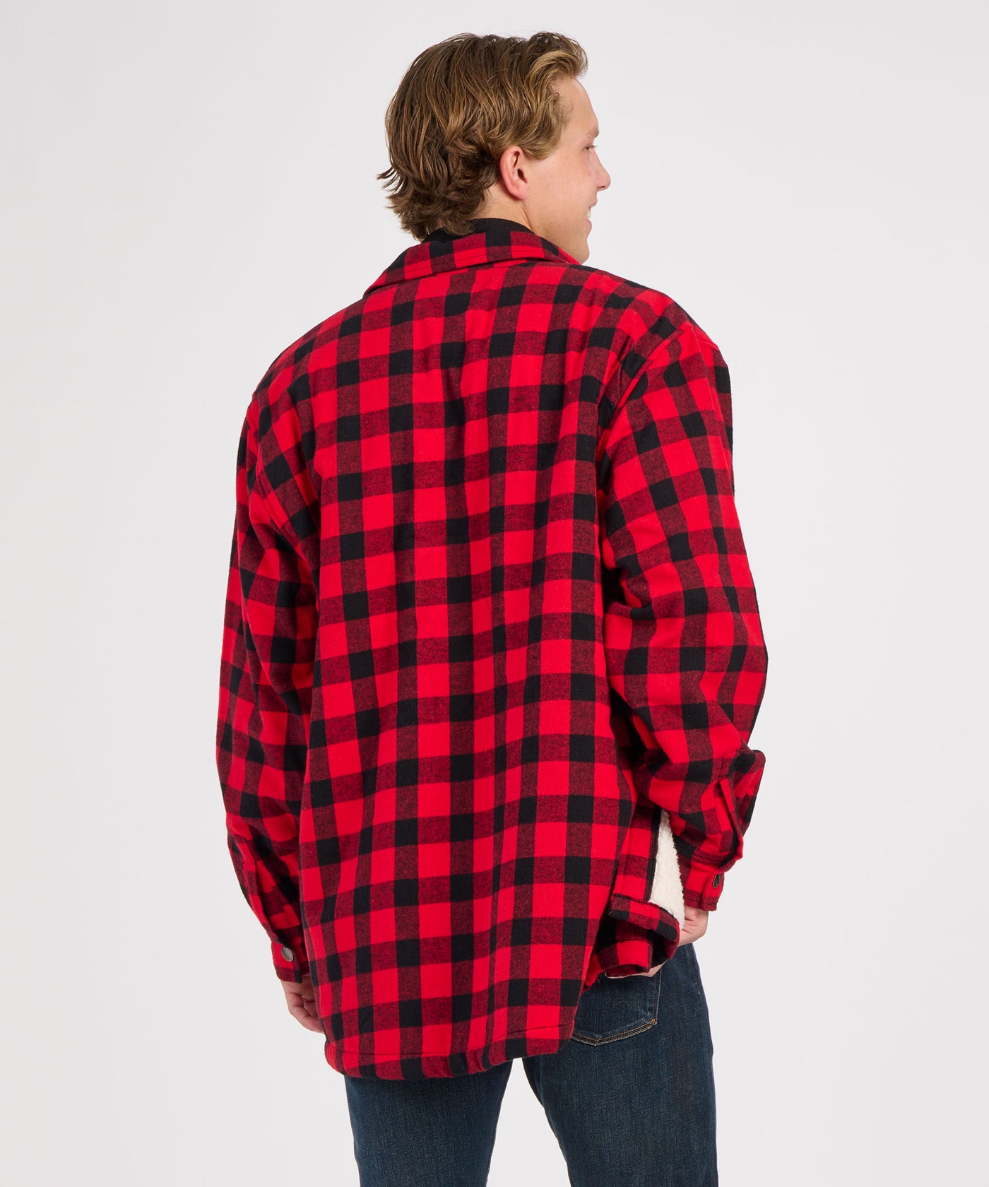 red/black buffalo plaid