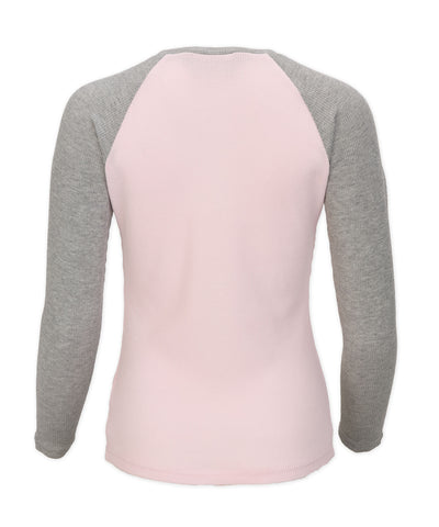 pink serenity/oxford heather