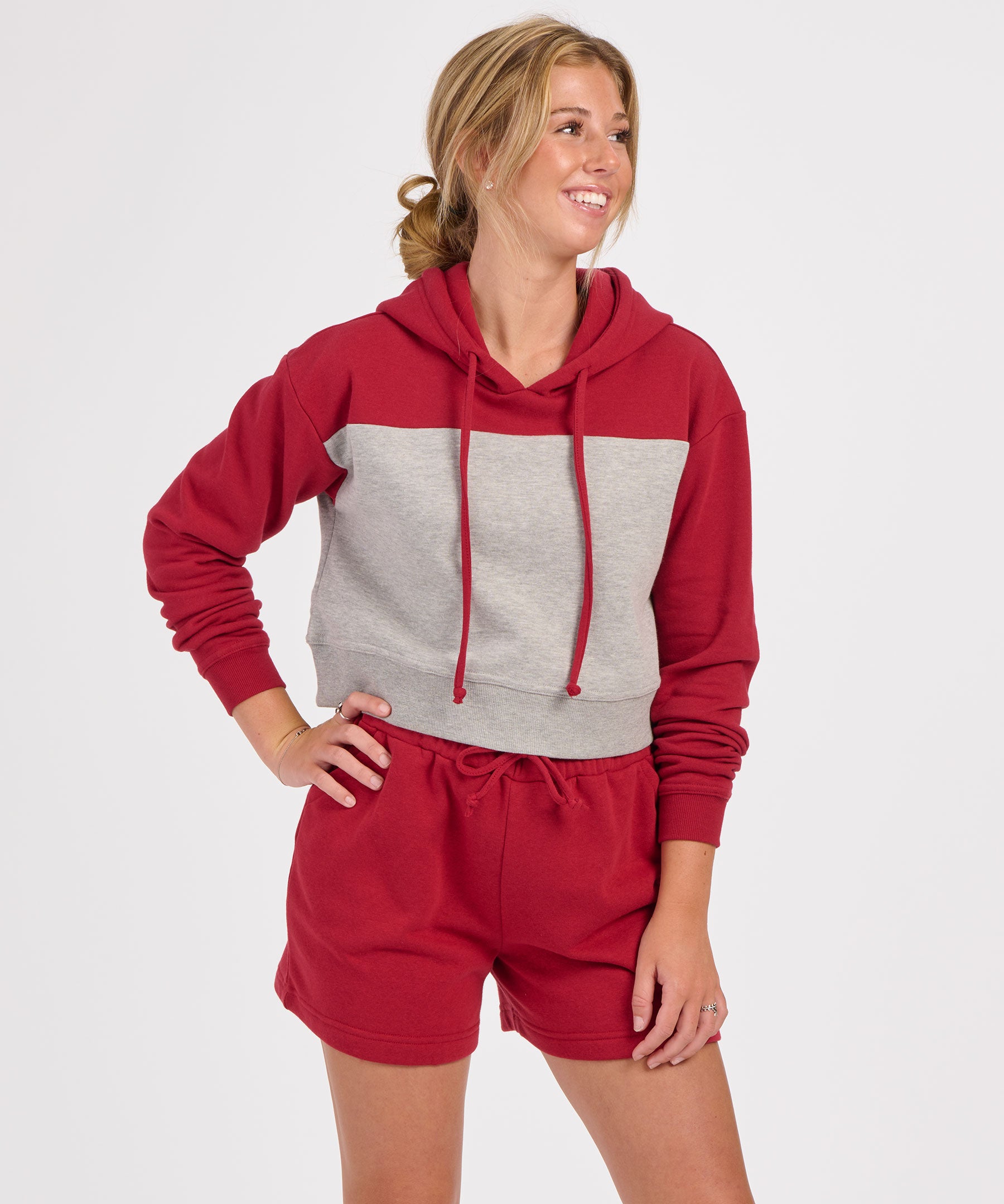 Women's Cropped Fleece Hoodie – Boxercraft