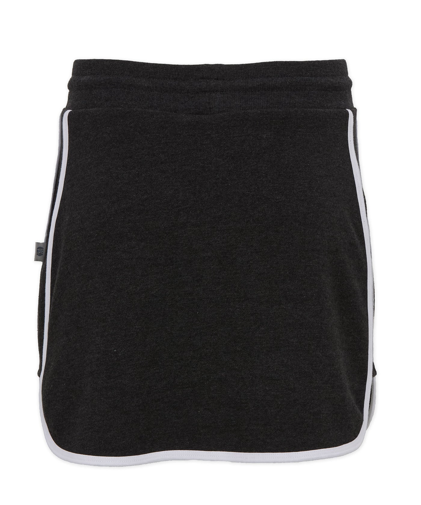 charcoal heather/white