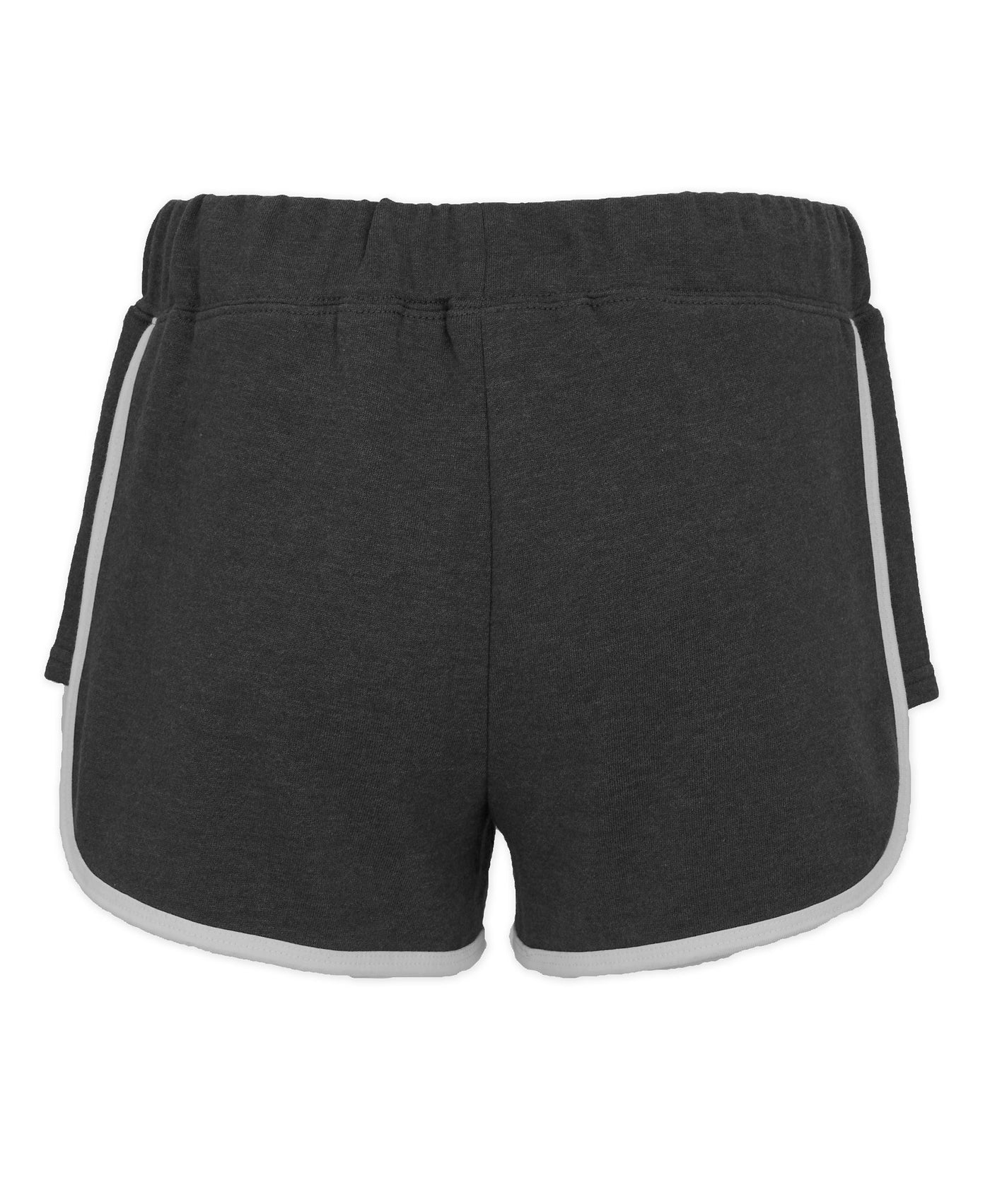 charcoal heather/white