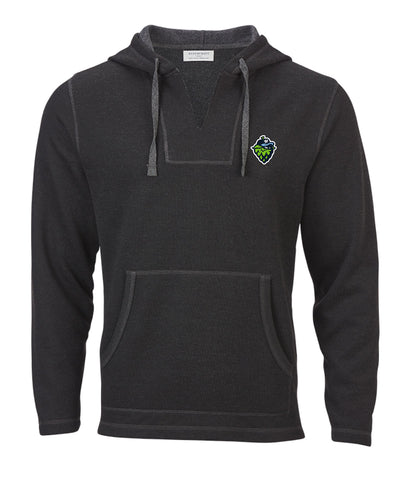 black/charcoal heather