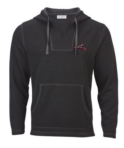 black/charcoal heather