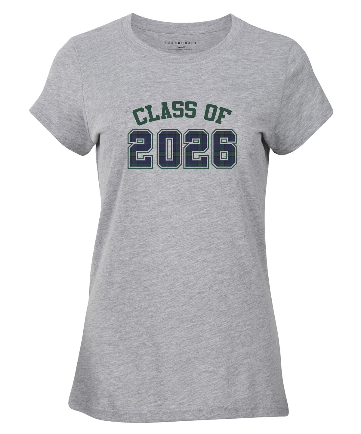 oxford heather with scottish tartan plaid