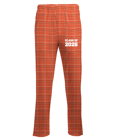 orange carnegie plaid