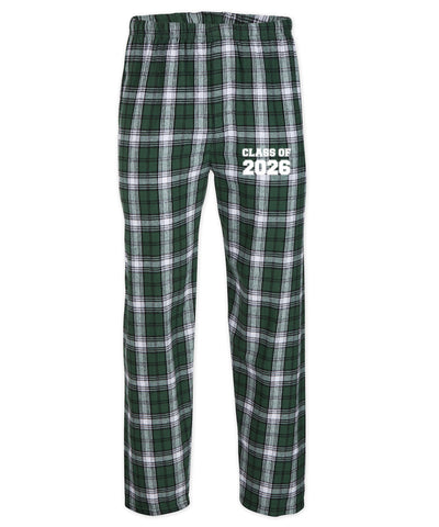 green/white plaid
