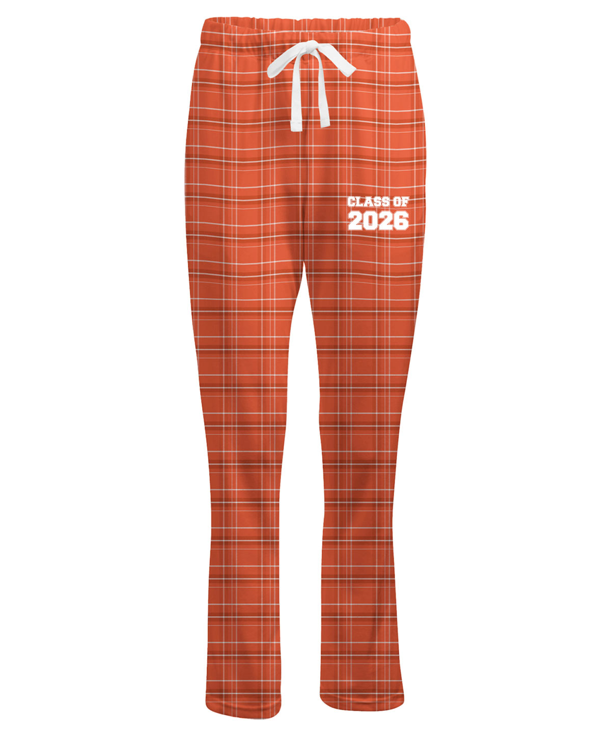 orange carnegie plaid