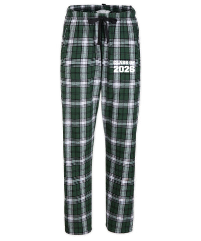 green/white plaid