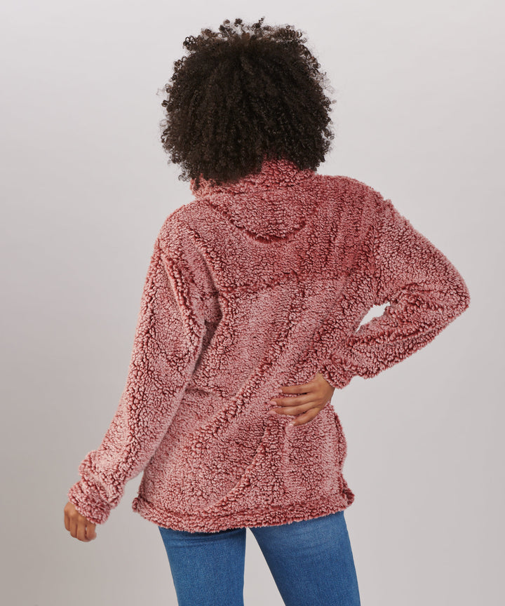 Women's Sherpa Quarter-Zip Pullover – Boxercraft