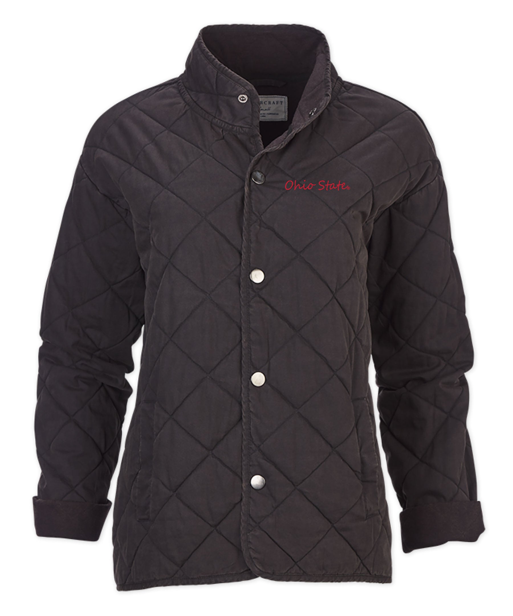 Women's Ohio State University Quilted Market Jacket – Boxercraft