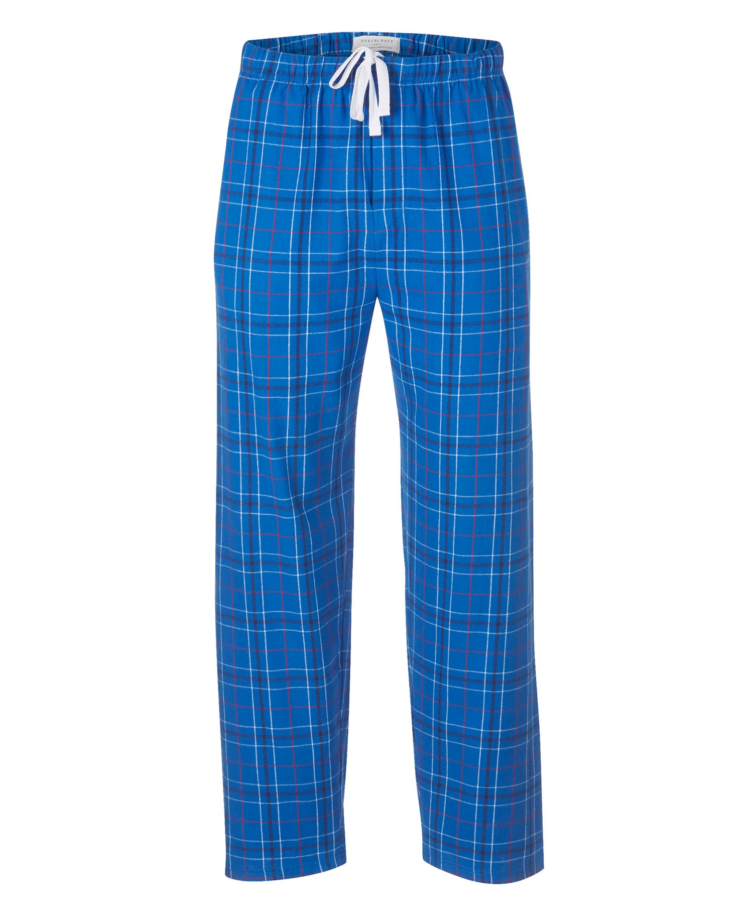 boxercraft Gray/Blue Plaid PJ Pants Blue Power M - Mercy Academy Campus  Store