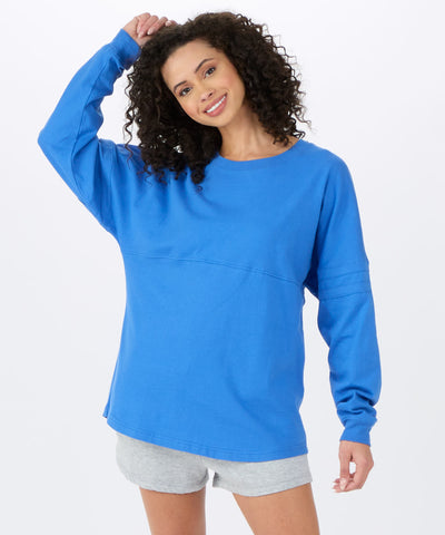 Women's Pom Pom Jersey T-Shirt - Unisex Fit With Double Athletic Stripes, 6.6 Oz Cotton Blend